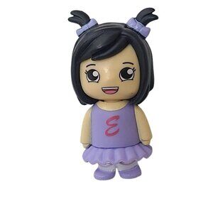 Ryan’s World Emma Figure Bonkers Toys REMKA 2.25" Mystery Doll Purple E Shirt